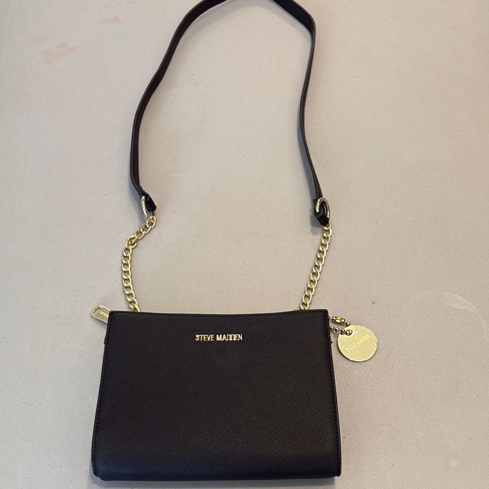 Steve Madden Black Crossbody Bag